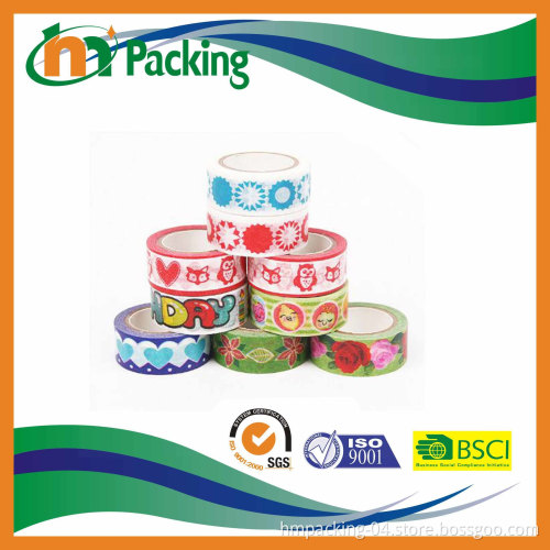 China Supplier Masking Paper Tape Adhesive Decorative Washi Tape